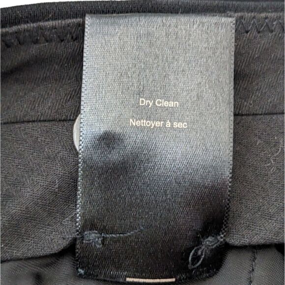 Aritzia Babaton Women's Dexter Trousers with side stripe- Black/White Size 0 - Picture 6 of 6